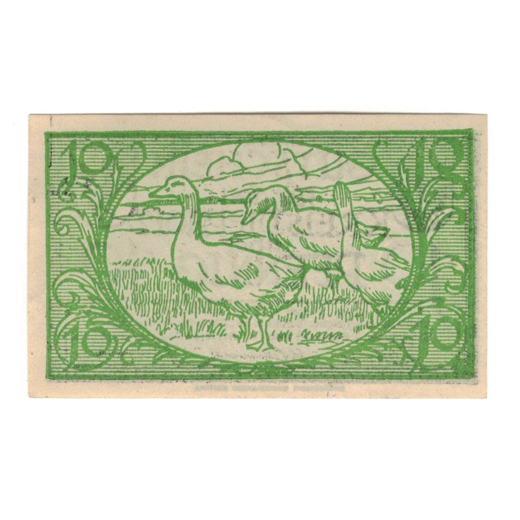 Banknote, Germany, Diepholz Kreis, 10 Pfennig, Animaux 4, 1920, 1920-09-01