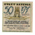 Nota, Alemanha, Altona Stadt, 50 Pfennig, personnage, 1921, 1921-12-12