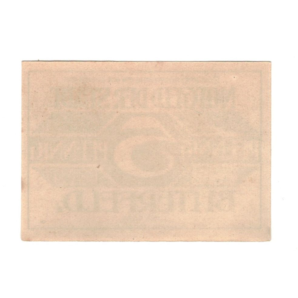 Banknote, Germany, Bitterfeld Stadt, 5 Pfennig, valeur faciale 4, 1921