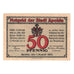 Nota, Alemanha, Apolda Stadt, 50 Pfennig, pont, 1921, 1921-08-01, AU(55-58)