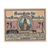 Geldschein, Deutschland, Diepholz Kreis, 75 Pfennig, Animaux, 1921, 1921-08-15