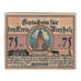 Banknote, Germany, Diepholz Kreis, 75 Pfennig, animaux 1, 1921, 1921-08-15