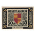 Billete, Alemania, Ahaus Stadt, 50 Pfennig, village, 1921, 1921-06-07, EBC