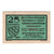 Banconote, Germania, Ansbach, 25 Pfennig, personnage, 1921, 1921-08-12, SPL-