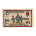 Banknot, Niemcy, Gatersleben Gemeinde, 25 Pfennig, personnage 2, 1921