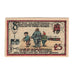 Banknot, Niemcy, Gatersleben Gemeinde, 25 Pfennig, personnage 3, 1921