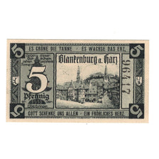 Banknote, Germany, Blankenburg am Harz, Blankenburger Kreisblatt zusammen mit 13
