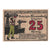 Banknot, Niemcy, Blumenthal Gemeinde, 25 Pfennig, personnage, 1921, 1921-07-25