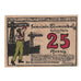 Banknot, Niemcy, Blumenthal Gemeinde, 25 Pfennig, personnage, 1921, 1921-07-25