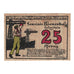 Geldschein, Deutschland, Blumenthal Gemeinde, 25 Pfennig, personnage, 1921