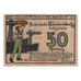 Banknot, Niemcy, Blumenthal Gemeinde, 50 Pfennig, personnage, 1921, 1921-07-25