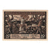 Banknote, Germany, Bitterfeld Stadt, 50 Pfennig, train, 1921, 1921-12-01