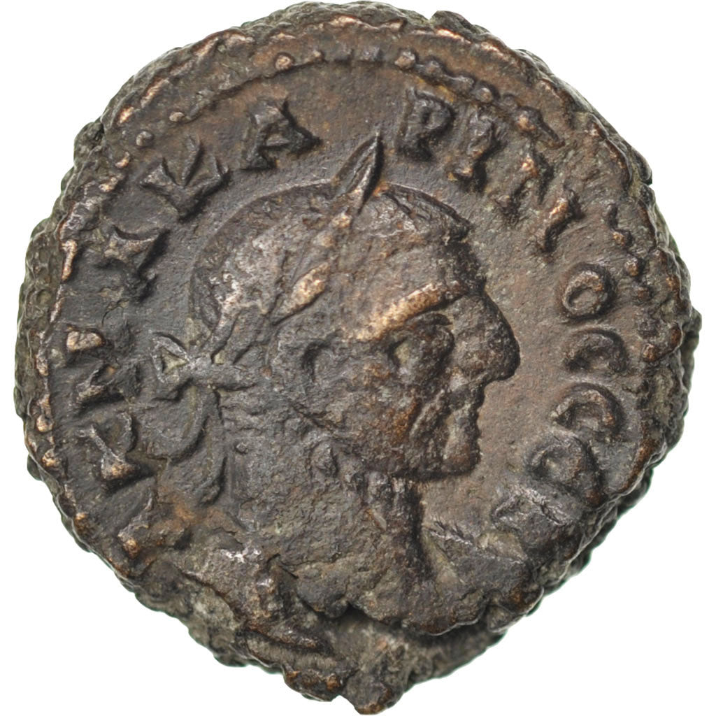 Carinus, Tetradrachm, Alexandria, Bronze, EF(40-45)
