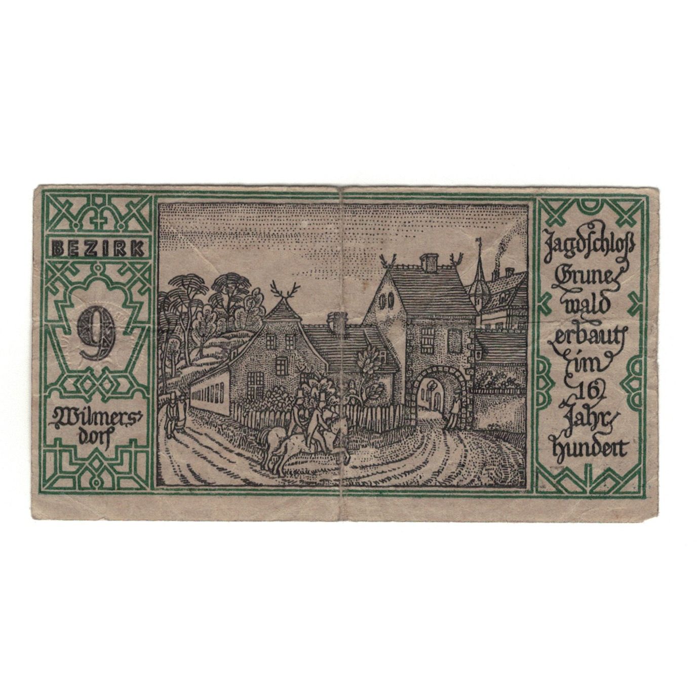 Banknot, Niemcy, Berlin Stadt, 50 Pfennig, Cheval 1, 1921, 1921-09-09