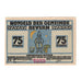 Banconote, Germania, Bevern Gemeinde, 75 Pfennig, paysage, 1921, 1921-12-31