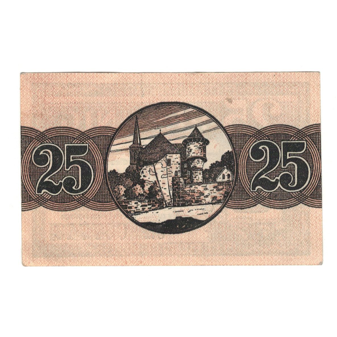 Geldschein, Deutschland, Bitburg Stadt, 25 Pfennig, valeur faciale, 1920