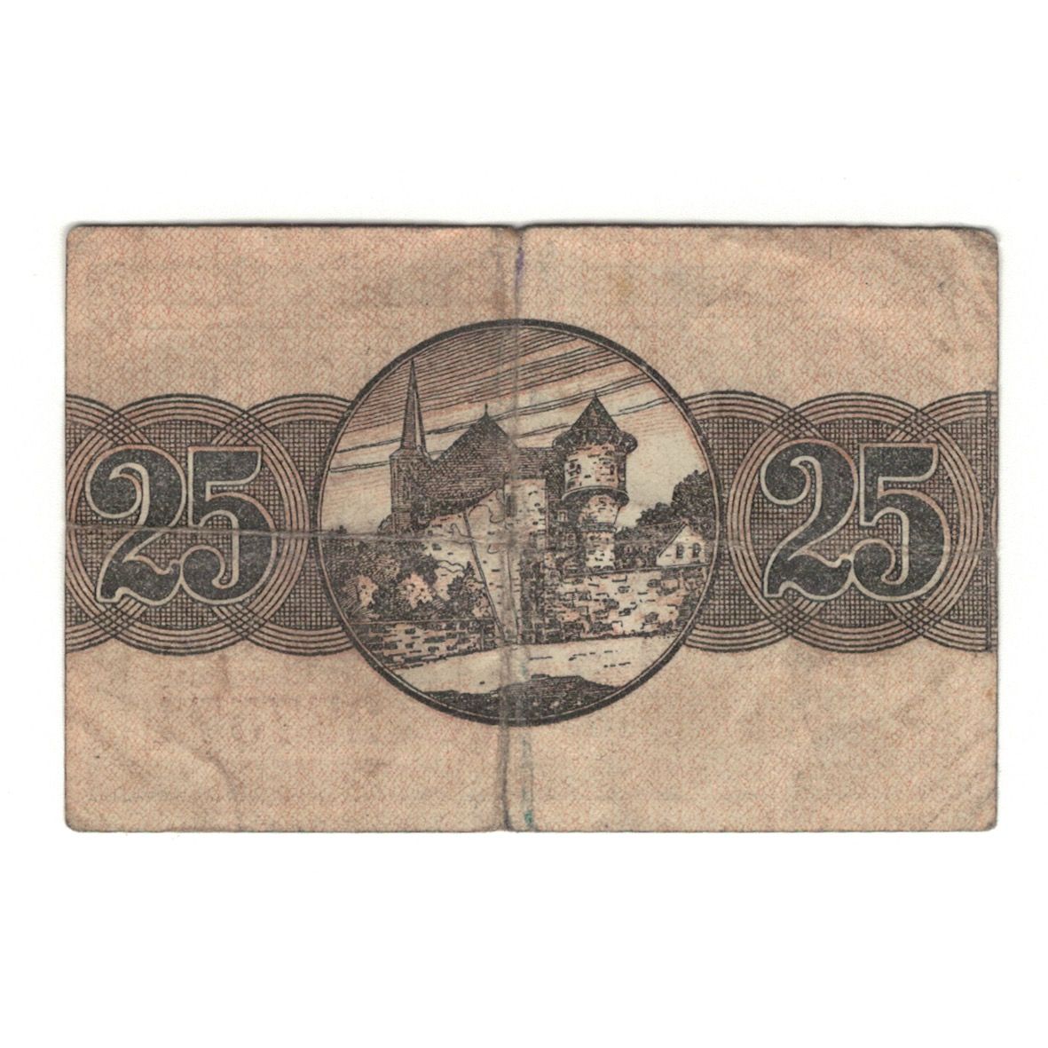 Banknot, Niemcy, Bitburg Stadt, 25 Pfennig, valeur faciale, 1920, 1920-04-01