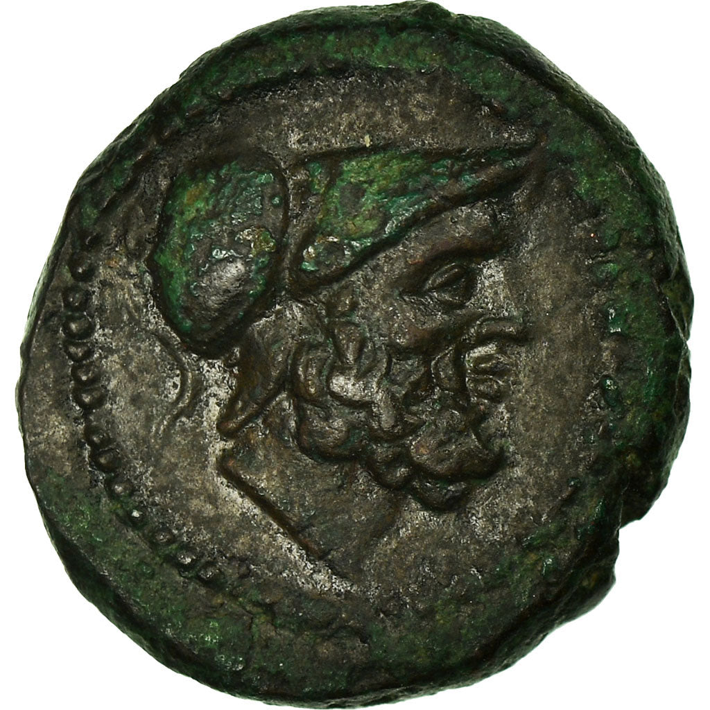Bruttium, Ares, Bronze Æ, Bronze, SS+