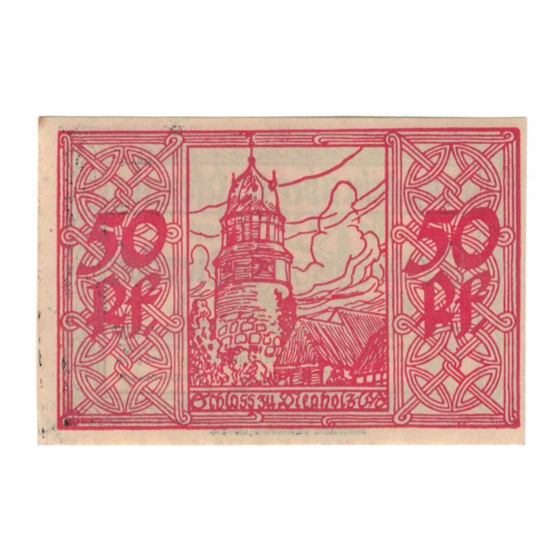 Geldschein, Deutschland, Diepholz Kreis, 50 Pfennig, Blason, 1920, 1920-09-01
