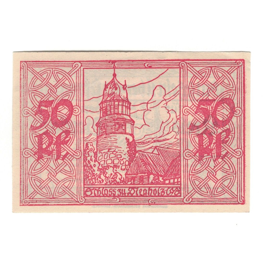 Banknote, Germany, Diepholz Kreis, 50 Pfennig, Blason 1, 1920, 1920-09-01