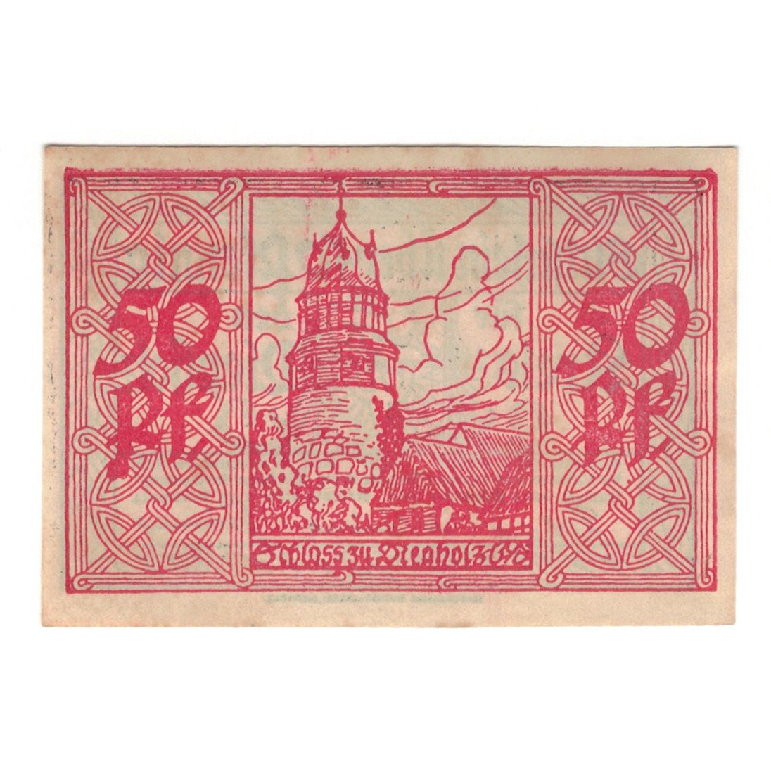 Banknote, Germany, Diepholz Kreis, 50 Pfennig, Blason 3, 1920, 1920-09-01