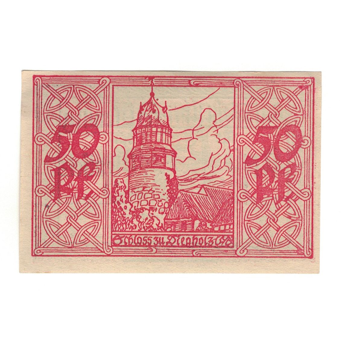 Banknot, Niemcy, Diepholz Kreis, 50 Pfennig, Blason 4, 1920, 1920-09-01