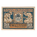 Banknot, Niemcy, Berka Bad Stadt, 50 Pfennig, personnage, 1920, 1920-08-20