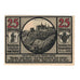 Banknot, Niemcy, Dornburg Stadt, 25 Pfennig, paysage, 1921, 1921-09-01