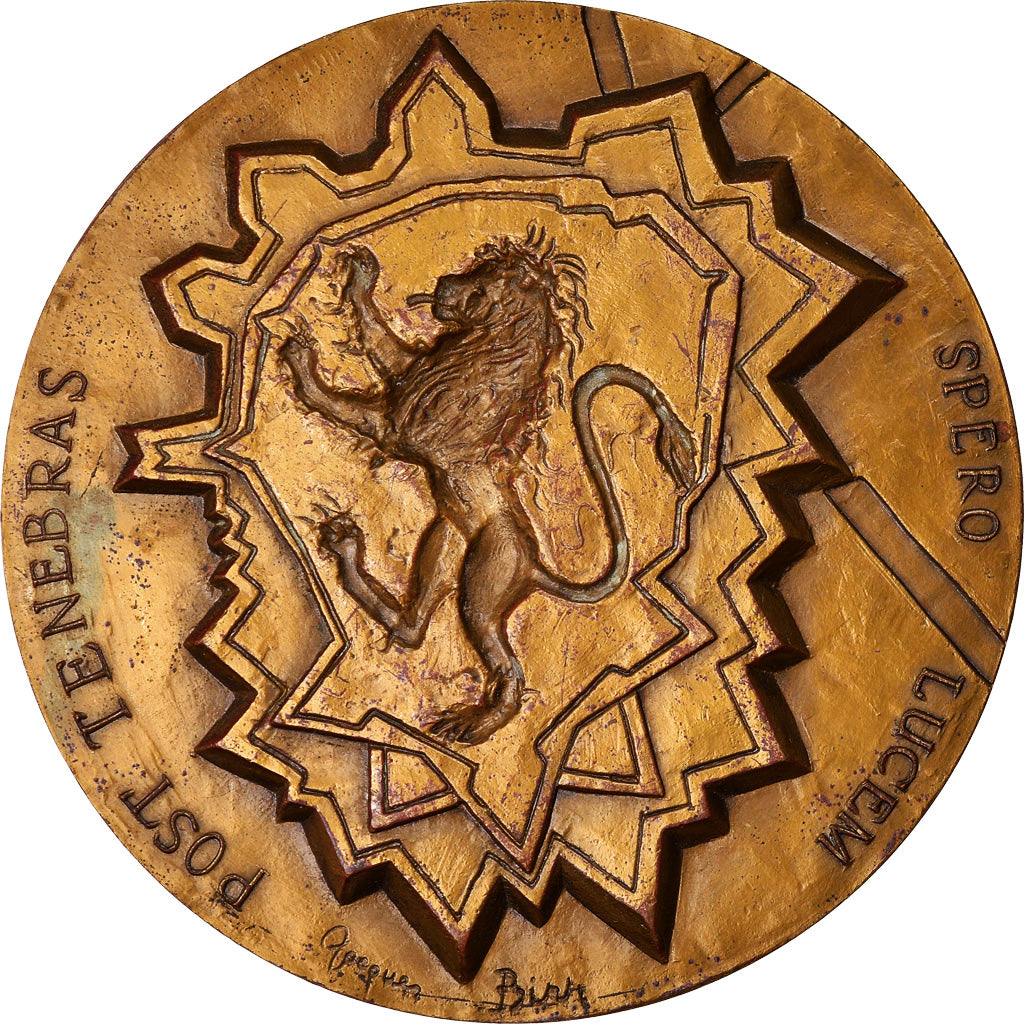 Frankreich, Medaille, Ville de Bergues, Saint-Winoc, 1970, Jacques Birr, VZ