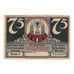 Geldschein, Deutschland, Bütow, 75 Pfennig, maison 2, 1922, VZ+, Mehl:204.1b
