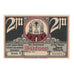 Banknot, Niemcy, Bütow, 2 Mark, pont, 1922, UNC(60-62), Mehl:204.1b