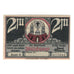 Banknot, Niemcy, Bütow, 2 Mark, pont 1, 1922, UNC(60-62), Mehl:204.1b