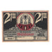 Banknot, Niemcy, Bütow, 2 Mark, Pont 2, 1922, UNC(60-62), Mehl:204.1b
