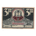 Banknot, Niemcy, Bütow, 3 Mark, Batiment, 1922, UNC(60-62), Mehl:204.1b