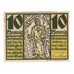 Nota, Alemanha, Gebesee Stadt, 10 Pfennig, personnage, 1921, 1921-10-14