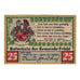 Banconote, Germania, Frücht bei Ems Gemeinde, 25 Pfennig, personnage, 1922