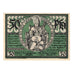 Banknot, Niemcy, Alfeld Stadt, 50 Pfennig, personnage, 1921, 1921-07-01