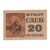 Geldschein, Deutschland, Caub Stadt, 20 Pfennig, Maison, 1920, VZ+, Mehl:C10.1a