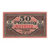 Billete, Alemania, Cottbus Stadt, 50 Pfennig, valeur faciale 1, 1918