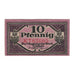 Banknot, Niemcy, Cottbus Stadt, 10 Pfennig, valeur faciale 1, 1918, 1918-12-31