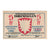 Banconote, Germania, Bullenkuhlen Gemeinde, 25 Pfennig, paysage 1, 1921