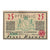 Banconote, Germania, Bremen Finanzdeputation, 25 Pfennig, village 1, 1921