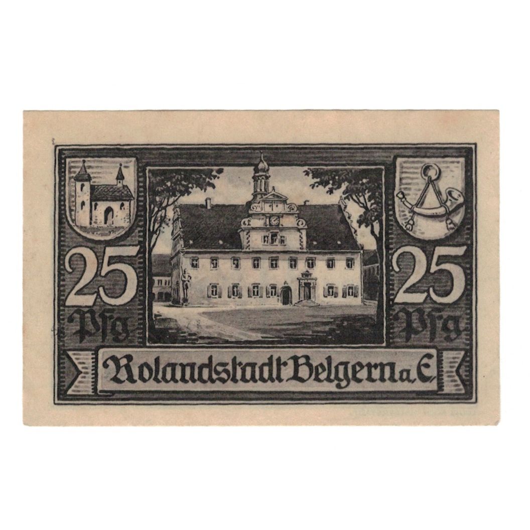 Banknot, Niemcy, Belgern a. Elbe Stadt, 50 Pfennig, place, 1921, 1921-11-01