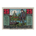 Billete, Alemania, Dassow Gemeinde, 25 Pfennig, personnage 1, 1922, 1922-07-01