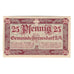 Geldschein, Deutschland, Hermsdorf Gemeinde, 25 Pfennig, valeur faciale, 1919
