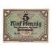 Geldschein, Deutschland, Herrnstadt Stadt, 5 Pfennig, valeur faciale, 1919