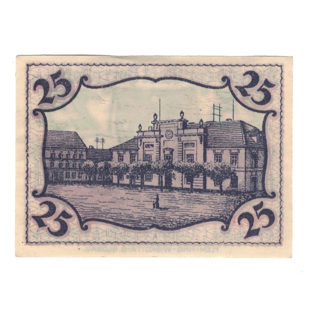 Banconote, Germania, Herrnstadt Stadt, 25 Pfennig, valeur faciale, 1920, Undated