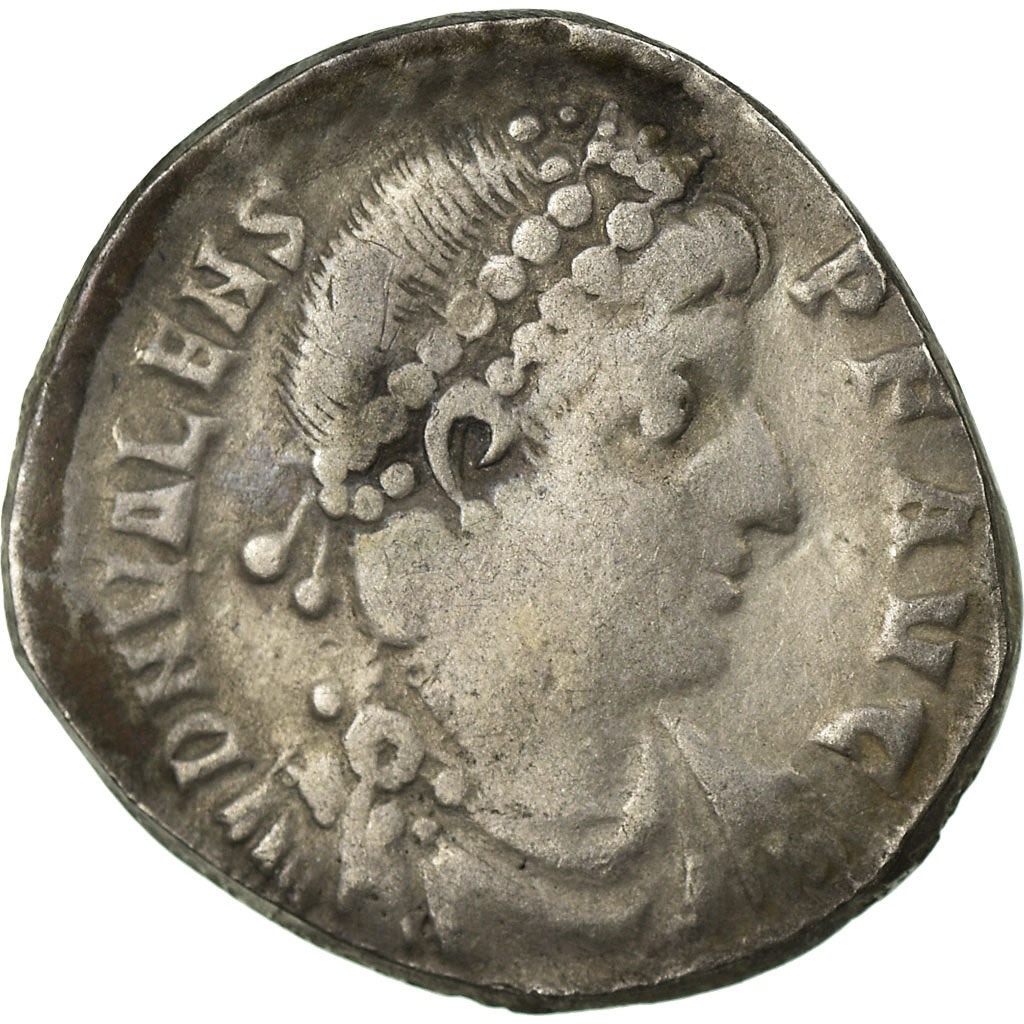 Valens, Siliqua, Antioch, Silver, EF(40-45), RIC:34b.3