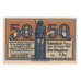 Banknot, Niemcy, Halberstadt Stadt, 50 Pfennig, personnage, 1921, 1921-04-27