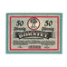 Banknot, Niemcy, Borstel, 50 Pfennig, Maison, 1921, UNC(63), Mehl:145.1